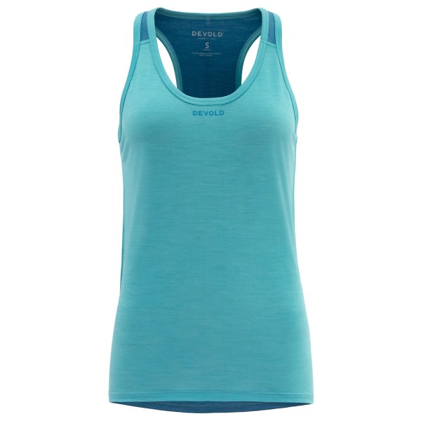 Devold - Women's Running Merino Tank - Tank Top Gr XS türkis von Devold