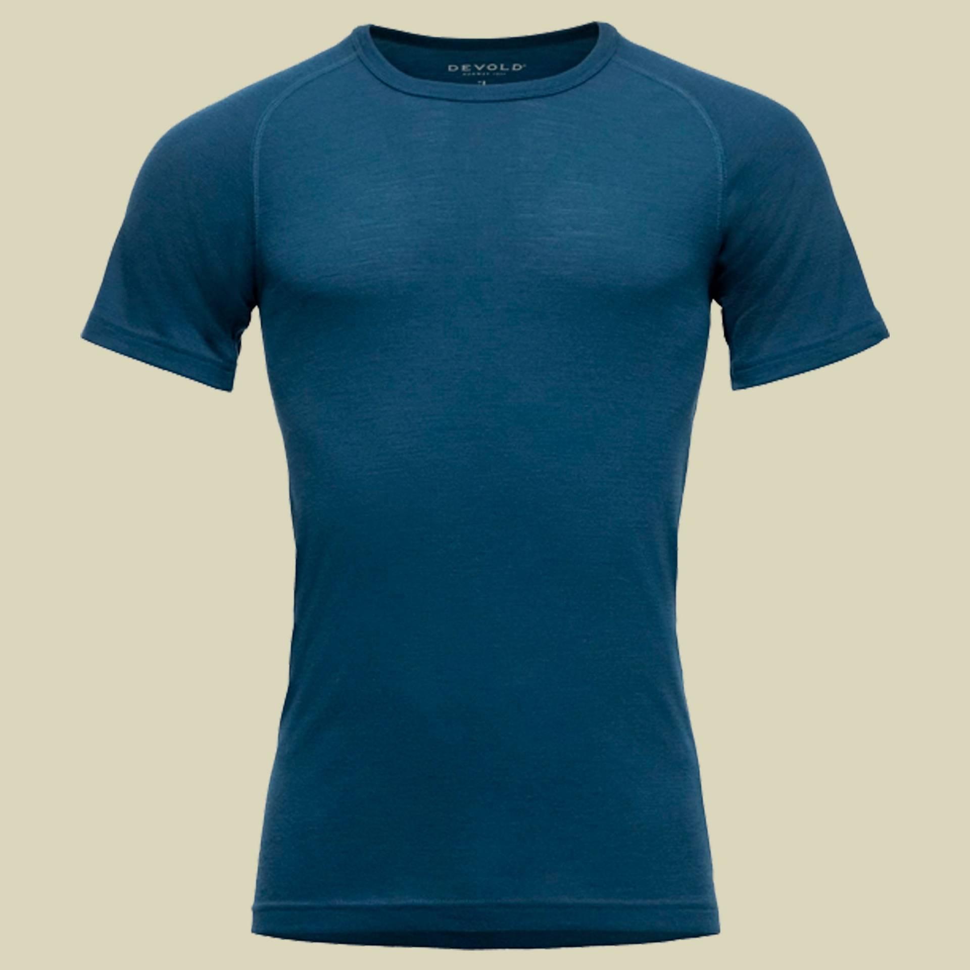 Lauparen Merino 190 Base Tee Man L blau - flood Lauparen Merino 190 Base Tee Man L blau - flood von Devold