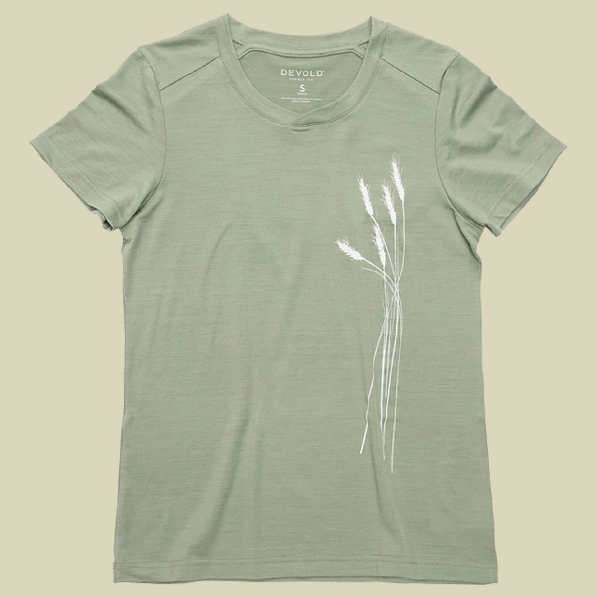 Premium Oats Tee Woman L grün - fog Premium Oats Tee Woman L grün - fog von Devold