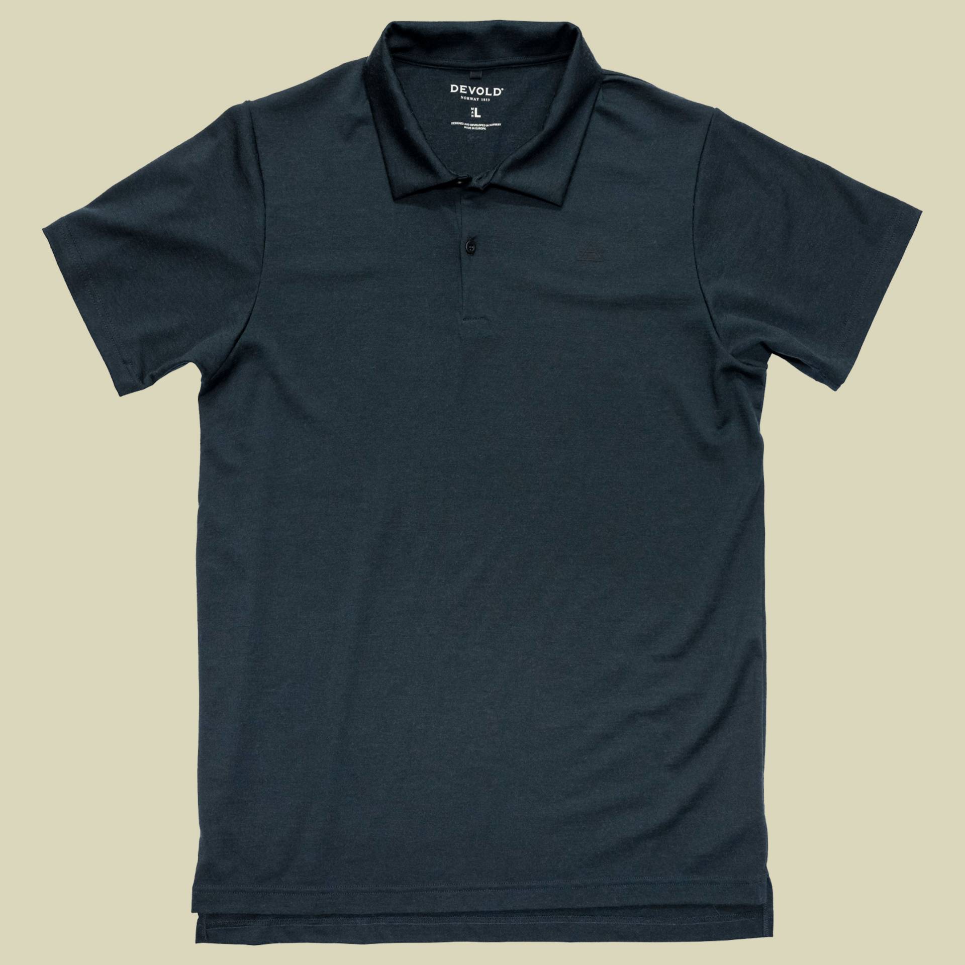 Premium Polo Man M schwarz - ink Premium Polo Man M schwarz - ink von Devold