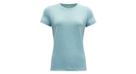 damen devold eika merino 150 kurzarm t shirt hellblau von Devold