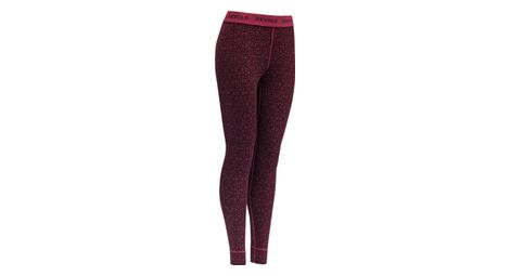 damen leggings devold duo active merino 205 rot von Devold