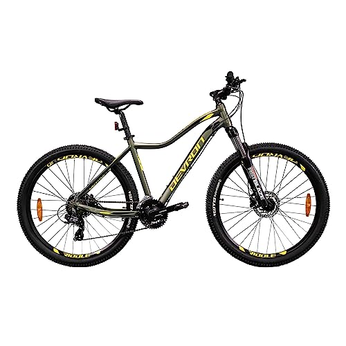 Devron Mountainbike Fahrrad Riddle RW0.7, Hardtail Alu, Shimano 3x7, 27.5 Zoll, Disc-Bremse,Trail-Ready für abenteuerlustige Frauen und mehr von Devron