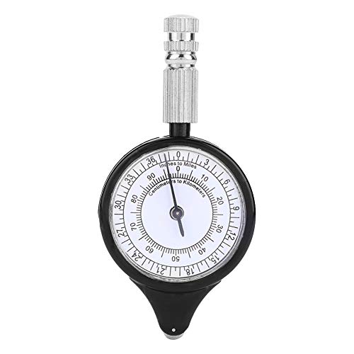 DEWIN Kartenmesser, Kartenmesser für Wanderkarten Entfernenungsmesser Karte Mini Outdoor Kartenmesser Maßungsrechner Mapping Tool Metallrad DEWIN Kartenmesser, Kartenmesser für Wanderkarten Entfernenungsmesser Karte Mini Outdoor Kartenmesser Maßungsrechner Mapping Tool Metallrad von DEWIN