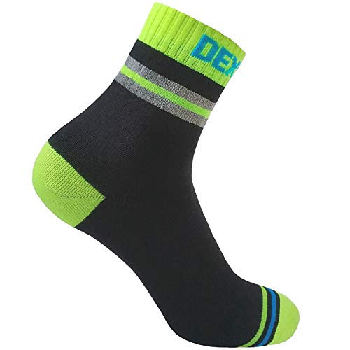DexShell Coolmax Innensocken, wasserdicht, atmungsaktiv, leicht, Unisex, reflektierende Streifen DexShell Coolmax Innensocken, wasserdicht, atmungsaktiv, leicht, Unisex, reflektierende Streifen von Dexshell
