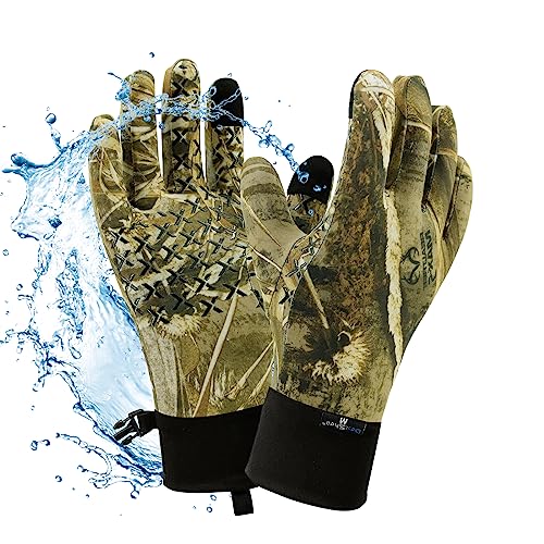 DexShell DEXFUZE Wasserdichte Merinowolle, Strickinnen, 3-lagig, laminiert, atmungsaktiv, Realtree Handschuhe, StretchFit, Camouflage für Damen und Herren, Größe XL DexShell DEXFUZE Wasserdichte Merinowolle, Strickinnen, 3-lagig, laminiert, atmungsaktiv, Realtree Handschuhe, StretchFit, Camouflage für Damen und Herren, Größe XL von Dexshell