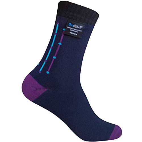 DexShell DS653NVYJAC Socken, wasserdicht, sehr flexibel, Jacquardmuster, Größe L DexShell DS653NVYJAC Socken, wasserdicht, sehr flexibel, Jacquardmuster, Größe L von Dexshell