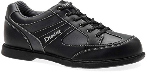 Dexter Herren Bowlingschuhe Pro Am II Black Grey Alloy, Semi Profi, rechtshand schwarz Black/Grey Alloy US 14, UK 12 Dexter Herren Bowlingschuhe Pro Am II Black Grey Alloy, Semi Profi, rechtshand schwarz Black/Grey Alloy US 14, UK 12 von Dexter