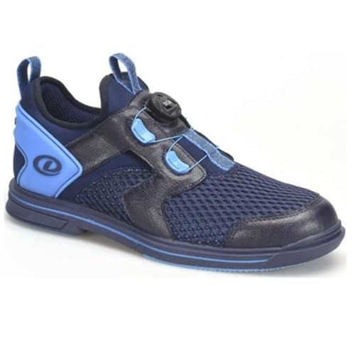 Dexter Herren Pro BOA Bowlingschuhe für rechte Hand (nur für Rechtshänder-Bowler, breite EE-Schuhgröße), Marineblau, Größe 42 von Dexter