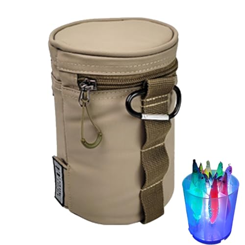 Tragbare Angelausrüstungs-Organizer-Tasche mit Ladeanschluss zum Angeln, Angelzubehör, Angelausrüstungstaschen, Angelausrüstung, Angelausrüstung, Tasche für Salzwasser oder Süßwasser, khaki, Refer to von Dgayaeic