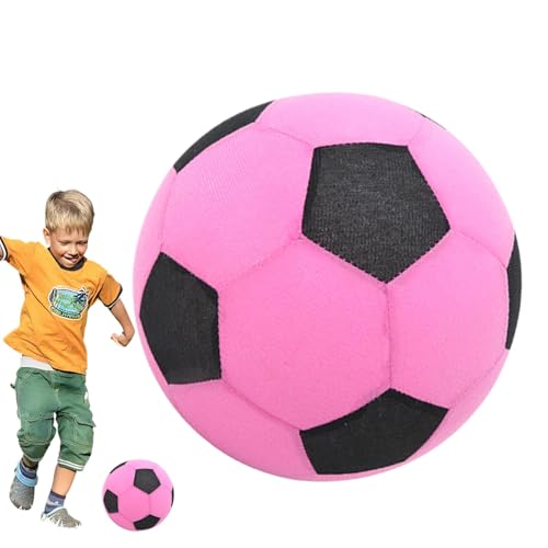 Dgkdek Schaumstoff-Fußball, aufblasbare Wasserbälle, weicher Schwammschaumball, Nicht leicht zu brechen, kann für Lange Zeit verwendet Werden, 25 cm für den Außenbereich von Dgkdek