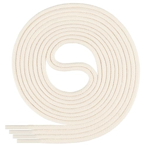 Di Ficchiano gewachste Schnürsenkel rund, Schuhband, Laces, Durchmesser 2-4 mm für Businessschuhe, Anzugschuhe und Lederschuhe Farbe: creamy Länge: 110cm Di Ficchiano gewachste Schnürsenkel rund, Schuhband, Laces, Durchmesser 2-4 mm für Businessschuhe, Anzugschuhe und Lederschuhe Farbe: creamy Länge: 110cm von Di Ficchiano
