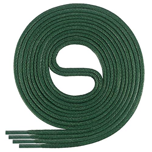 Di Ficchiano gewachste runde dunkelgrüne Schnürsenkel, Schuhband, Laces, Durchmesser 2-4 mm für Businessschuhe, Anzugschuhe und Lederschuhe Farbe: dark.green Länge: 120cm Di Ficchiano gewachste runde dunkelgrüne Schnürsenkel, Schuhband, Laces, Durchmesser 2-4 mm für Businessschuhe, Anzugschuhe und Lederschuhe Farbe: dark.green Länge: 120cm von Di Ficchiano
