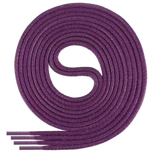 Di Ficchiano gewachste runde Schnürsenkel, Schuhband, Laces, Durchmesser 2-4 mm für Businessschuhe, Anzugschuhe und Lederschuhe Farbe: violet Länge: 60cm Di Ficchiano gewachste runde Schnürsenkel, Schuhband, Laces, Durchmesser 2-4 mm für Businessschuhe, Anzugschuhe und Lederschuhe Farbe: violet Länge: 60cm von Di Ficchiano
