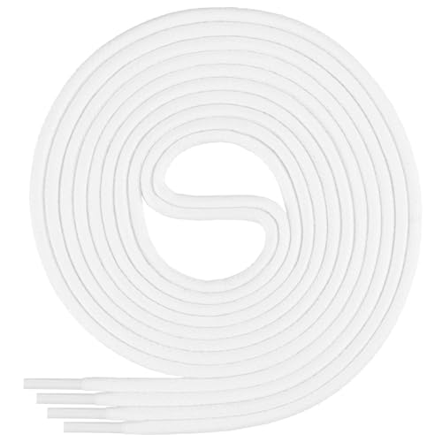 Di Ficchiano gewachste runde weisse Schnürsenkel, Schuhband, Laces, Durchmesser 2-4 mm für Businessschuhe, Anzugschuhe und Lederschuhe Farbe: white Länge: 60cm Di Ficchiano gewachste runde weisse Schnürsenkel, Schuhband, Laces, Durchmesser 2-4 mm für Businessschuhe, Anzugschuhe und Lederschuhe Farbe: white Länge: 60cm von Di Ficchiano
