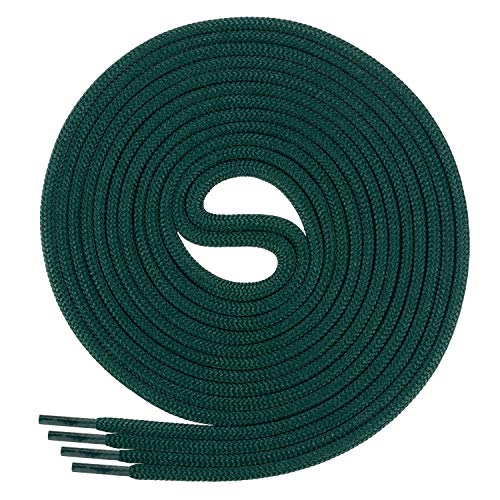 Di Ficchiano Schnürsenkel rund, Rundsenkel für Business- und Lederschuhe, reißfester Allroundsenkel, ø 3mm Farbe dunkelgrün Länge 110cm Di Ficchiano Schnürsenkel rund, Rundsenkel für Business- und Lederschuhe, reißfester Allroundsenkel, ø 3mm Farbe dunkelgrün Länge 110cm von Di Ficchiano