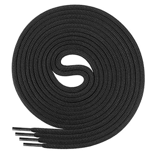 Di Ficchiano Schnürsenkel rund, Rundsenkel für Business- und Lederschuhe, reißfester Allroundsenkel, ø 3mm Farbe schwarz Länge 130cm Di Ficchiano Schnürsenkel rund, Rundsenkel für Business- und Lederschuhe, reißfester Allroundsenkel, ø 3mm Farbe schwarz Länge 130cm von Di Ficchiano