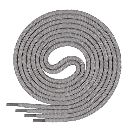 Di Ficchiano runde Schnürsenkel für Trekkingschuhe und Arbeitsschuhe - extra reißfest - ø 5 mm Farbe Grau- Länge 150cm Di Ficchiano runde Schnürsenkel für Trekkingschuhe und Arbeitsschuhe - extra reißfest - ø 5 mm Farbe Grau- Länge 150cm von Di Ficchiano