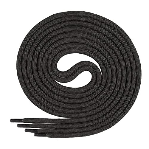 Di Ficchiano runde Schnürsenkel für Trekkingschuhe und Arbeitsschuhe - extra reißfest - ø 5 mm Farbe Schwarz Länge 90cm Di Ficchiano runde Schnürsenkel für Trekkingschuhe und Arbeitsschuhe - extra reißfest - ø 5 mm Farbe Schwarz Länge 90cm von Di Ficchiano