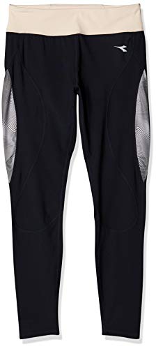 Diadora Sport Damen 102172918 L.Shaping Leggings, Nero Fumo, XL Diadora Sport Damen 102172918 L.Shaping Leggings, Nero Fumo, XL von Diadora