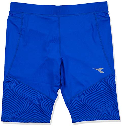 Diadora Sport Herren 102172850 Tight Shorts, Azzurro Scuro, 2X-Large von Diadora