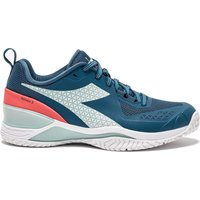 Diadora Blushield Torneo 2 Allcourtschuh Damen in petrol, Größe: 39 von Diadora