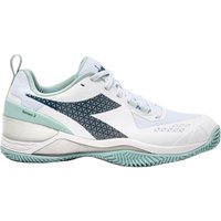 Diadora Blushield Torneo 2 Sandplatzschuh Damen in weiß, Größe: 42 von Diadora