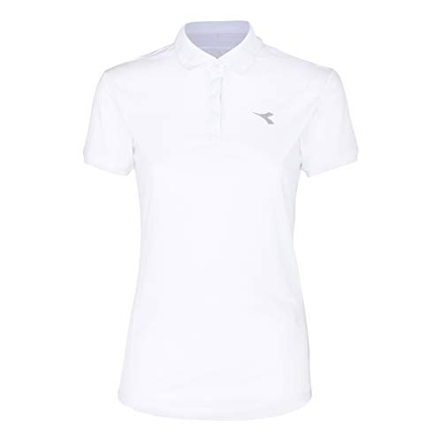 Diadora Damen, Court Polo Weiß, Hellgrau, L Oberbekleidung, L Diadora Damen, Court Polo Weiß, Hellgrau, L Oberbekleidung, L von Diadora