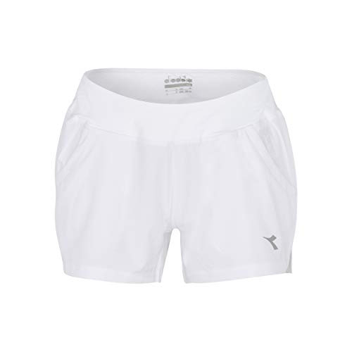 Diadora Damen, Court Shorts Weiß, Grau, XL Oberbekleidung Diadora Damen, Court Shorts Weiß, Grau, XL Oberbekleidung von Diadora