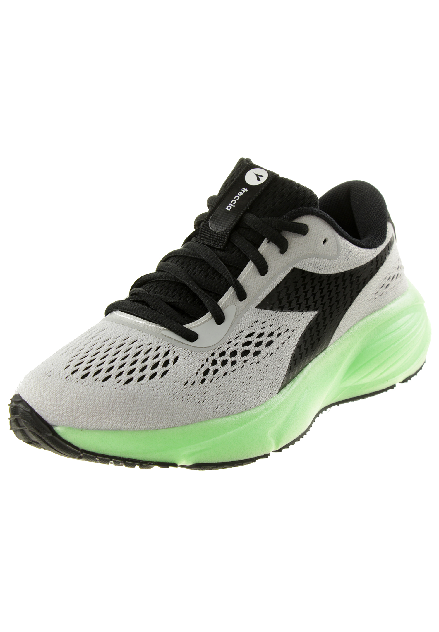 Diadora Herren Freccia Sneaker Fitness Laufschuhe silber von Diadora