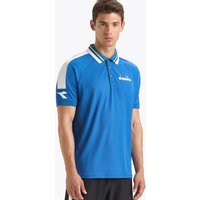 Diadora Icon Polo Herren Blau von Diadora