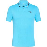 Diadora Icon Polo Herren in hellblau, Größe: XL Diadora Icon Polo Herren in hellblau, Größe: XL von Diadora