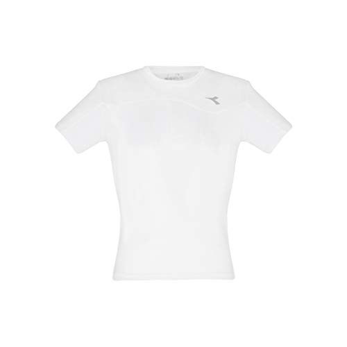 Diadora Jungen, Team T-Shirt Weiß, Hellgrau, S Oberbekleidung, S Diadora Jungen, Team T-Shirt Weiß, Hellgrau, S Oberbekleidung, S von Diadora
