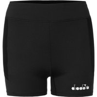 Diadora L. Pockets Ballshort Damen Schwarz Diadora L. Pockets Ballshort Damen Schwarz von Diadora