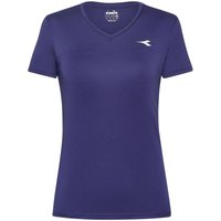 Diadora L. Short Sleeve T-Shirt Damen in blau, Größe: XS von Diadora