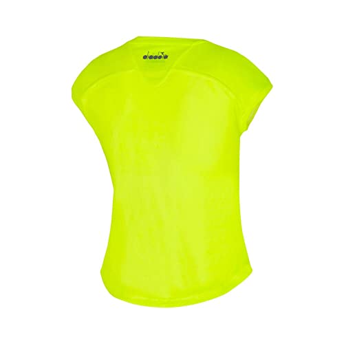 Diadora Mädchen, Team T-Shirt Gelb, Schwarz, S Oberbekleidung, S Diadora Mädchen, Team T-Shirt Gelb, Schwarz, S Oberbekleidung, S von Diadora
