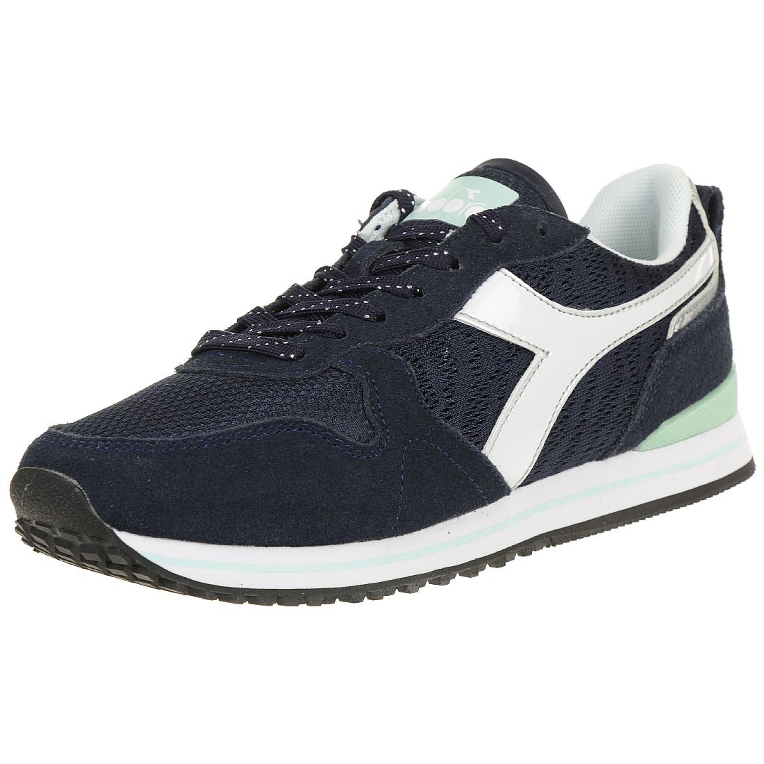 Diadora Olympia WN PLAT Damen Sneaker Turnschuh blau Diadora Olympia WN PLAT Damen Sneaker Turnschuh blau von Diadora