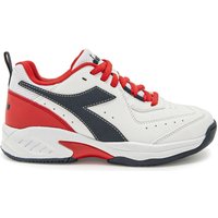 Diadora S. Challenge 5 SL AC Allcourtschuh Kinder in weiß von Diadora