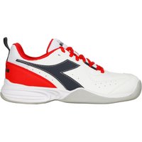 Diadora S. Challenge 5 SL Teppichschuh Kinder in weiß, Größe: 37 von Diadora