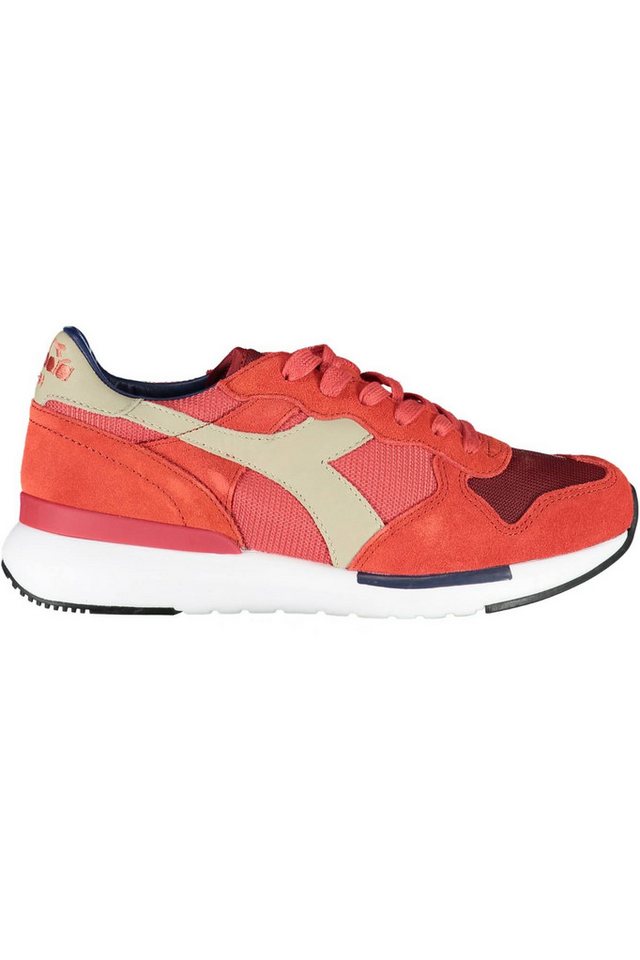Diadora Sneaker Damen Sportschuh Rot mit Kontrastdetails & Diadora Sneaker Damen Sportschuh Rot mit Kontrastdetails & von Diadora