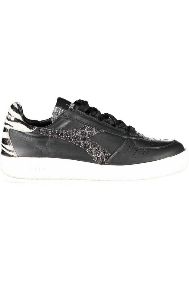 Diadora Sneaker Damen Sportschuh Schwarz mit Kontrastdetails & Diadora Sneaker Damen Sportschuh Schwarz mit Kontrastdetails & von Diadora