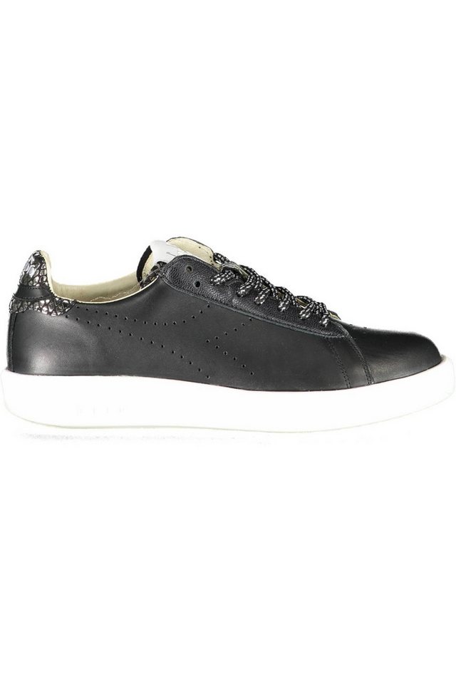 Diadora Sneaker Damen-Sportschuh Schwarz mit Kontrastdetails und Diadora Sneaker Damen-Sportschuh Schwarz mit Kontrastdetails und von Diadora