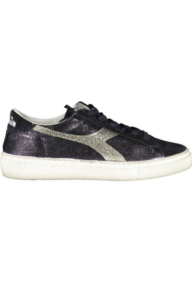 Diadora Sneaker Damen-Sportschuh Schwarz mit Kontrastdetails und Diadora Sneaker Damen-Sportschuh Schwarz mit Kontrastdetails und von Diadora
