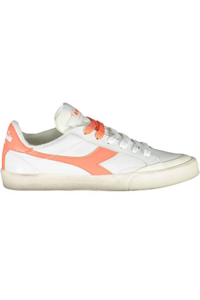Diadora Sneaker Weiße Sportschuhe mit Schnürsenkeln und Diadora Sneaker Weiße Sportschuhe mit Schnürsenkeln und von Diadora