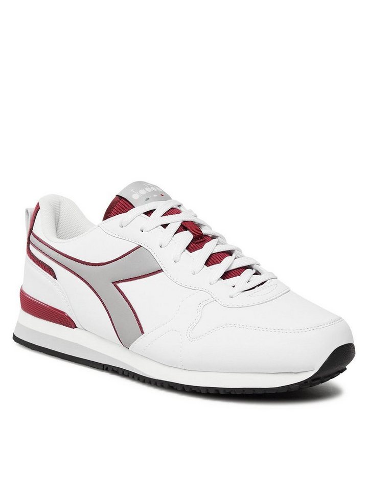 Diadora Sneakers Olympia Fleece 101.177700-D0038 White / Rumba Red Sneaker von Diadora