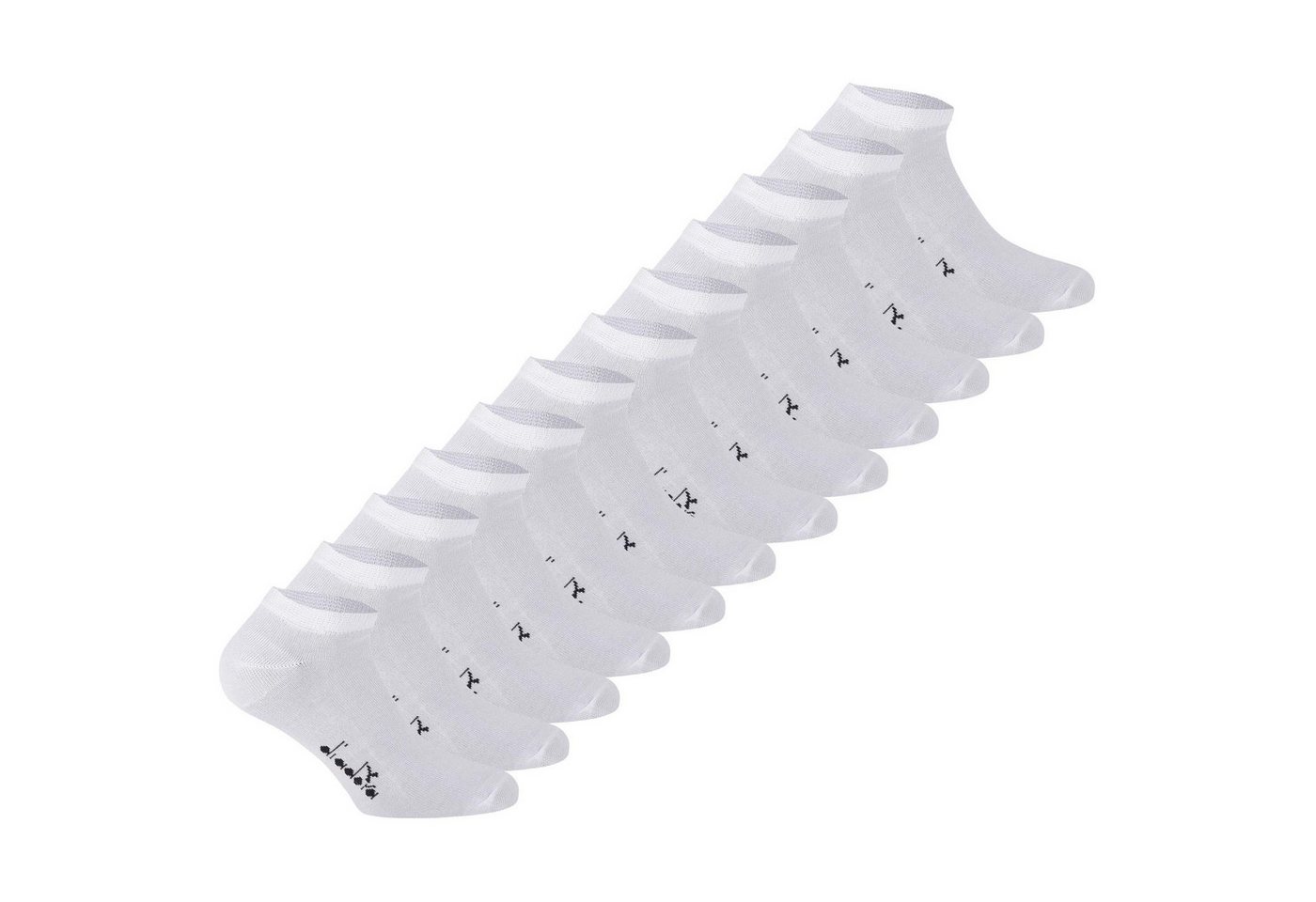 Diadora Sneakersocken Unisex Sneaker Socken, 12er Pack - Sportsocken, (Packung, 12er Pack) Diadora Sneakersocken Unisex Sneaker Socken, 12er Pack - Sportsocken, (Packung, 12er Pack) von Diadora