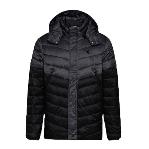Diadora Sport Herren 102173578 Padded Jacke, schwarz, S Diadora Sport Herren 102173578 Padded Jacke, schwarz, S von Diadora