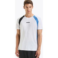 Diadora T-Shirt Herren in weiß von Diadora