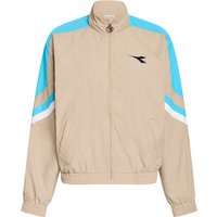 Diadora U. Track Icon Trainingsjacke Herren Beige - M von Diadora