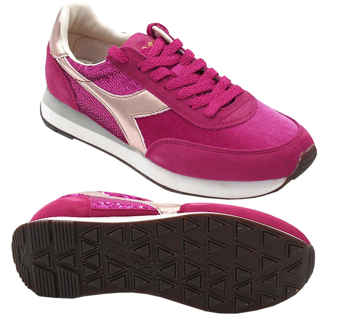 Diadora X-Mas Koala 1983 Sneaker Lifestyle Sportschuhe, Hochwertiger Materialmix mit Pailletten Einsatz Diadora X-Mas Koala 1983 Sneaker Lifestyle Sportschuhe, Hochwertiger Materialmix mit Pailletten Einsatz von Diadora